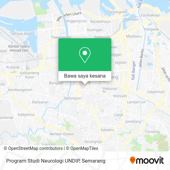 Peta Program Studi Neurologi UNDIP