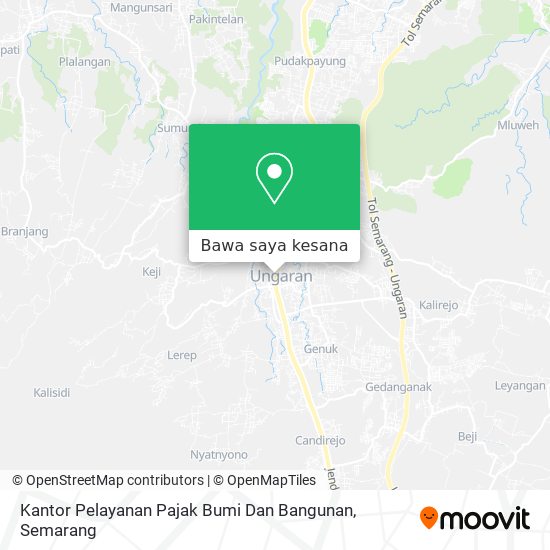 Peta Kantor Pelayanan Pajak Bumi Dan Bangunan