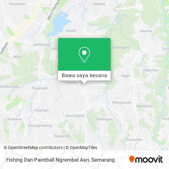 Peta Fishing Dan Paintball Ngrembel Asri