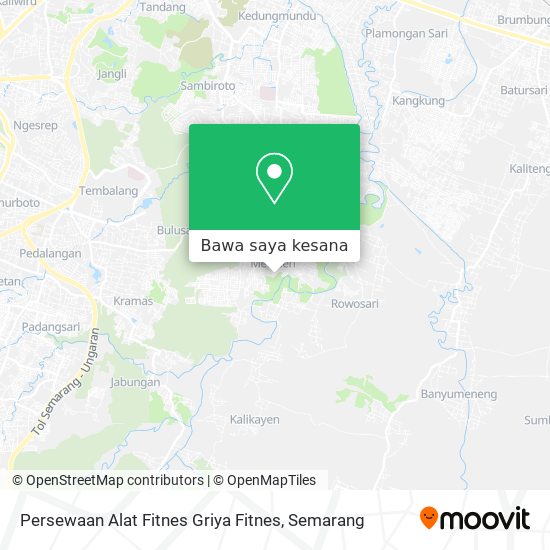 Peta Persewaan Alat Fitnes Griya Fitnes