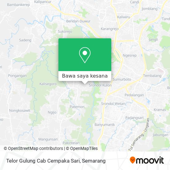 Peta Telor Gulung Cab Cempaka Sari