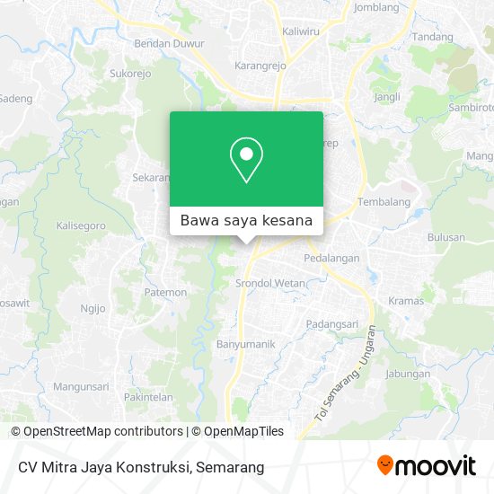 Peta CV Mitra Jaya Konstruksi