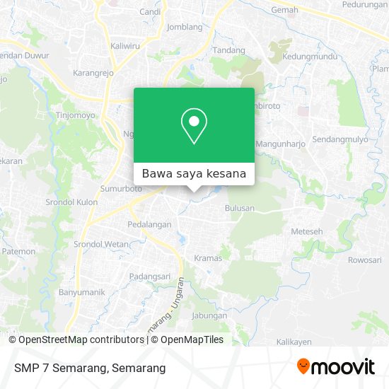Peta SMP 7 Semarang