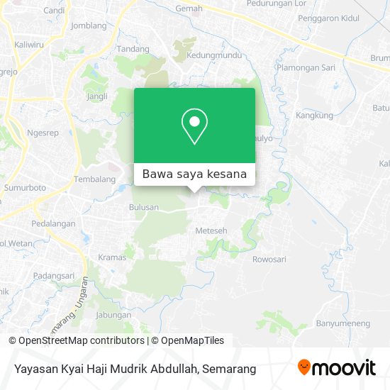Peta Yayasan Kyai Haji Mudrik Abdullah