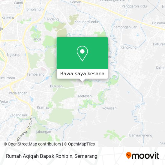 Peta Rumah Aqiqah Bapak Rohibin