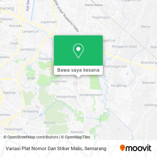 Peta Variasi Plat Nomor Dan Stiker Malic