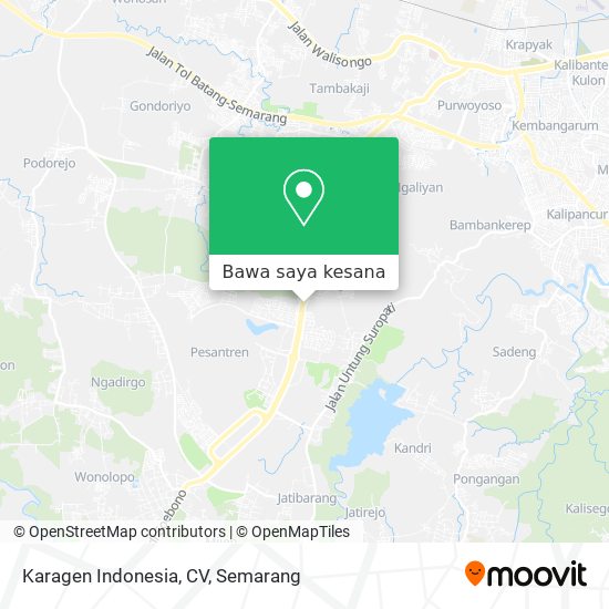 Peta Karagen Indonesia, CV