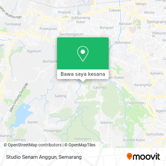 Peta Studio Senam Anggun