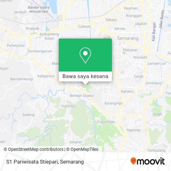 Peta S1 Pariwisata Stiepari