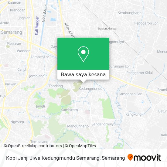 Peta Kopi Janji Jiwa Kedungmundu Semarang