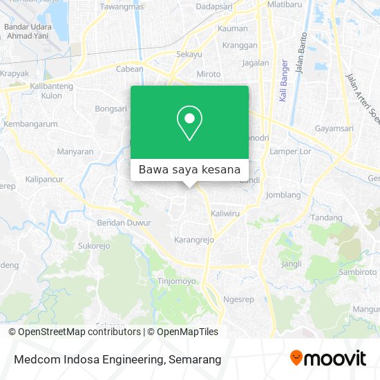 Peta Medcom Indosa Engineering