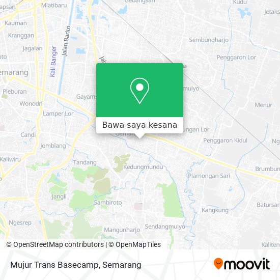 Peta Mujur Trans Basecamp