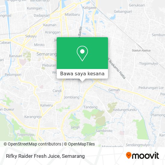 Peta Rifky Raider Fresh Juice