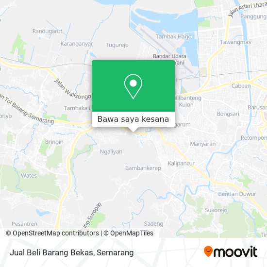 Peta Jual Beli Barang Bekas