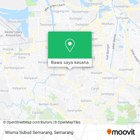 Peta Wisma Subud Semarang