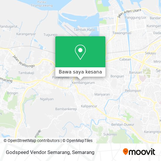Peta Godspeed Vendor Semarang