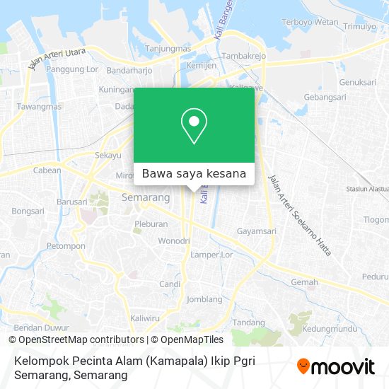 Peta Kelompok Pecinta Alam (Kamapala) Ikip Pgri Semarang