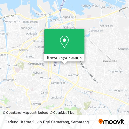 Peta Gedung Utama 2 Ikip Pgri Semarang