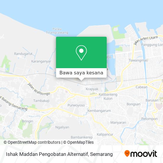 Peta Ishak Maddan Pengobatan Alternatif