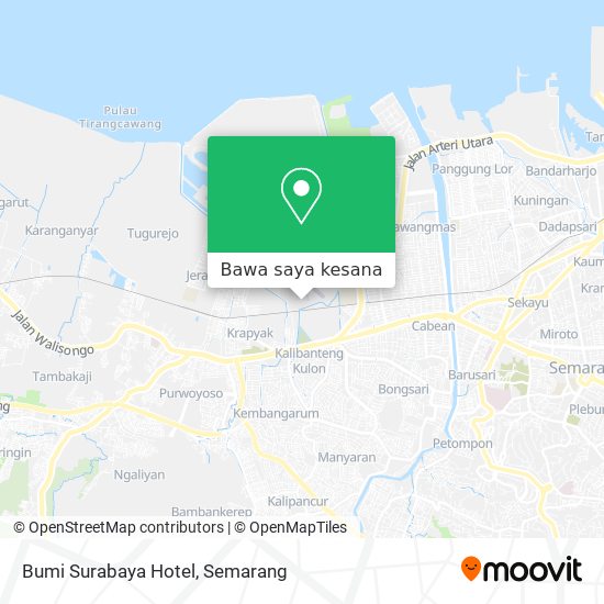 Peta Bumi Surabaya Hotel