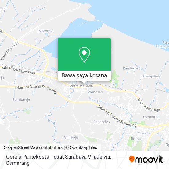 Peta Gereja Pantekosta Pusat Surabaya Viladelvia