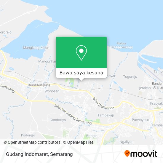 Peta Gudang Indomaret