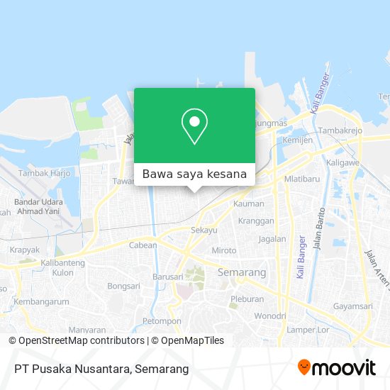 Peta PT Pusaka Nusantara