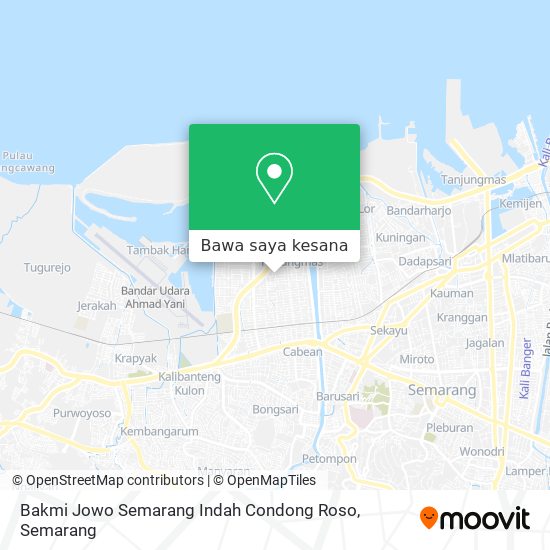 Peta Bakmi Jowo Semarang Indah Condong Roso