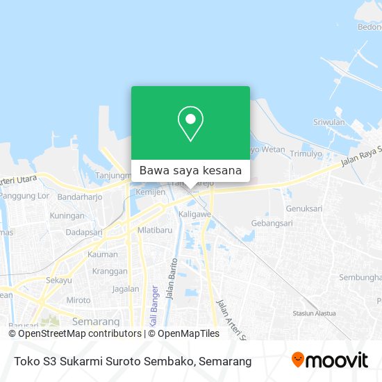Peta Toko S3 Sukarmi Suroto Sembako