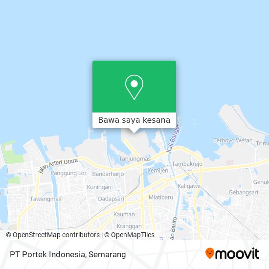 Peta PT Portek Indonesia