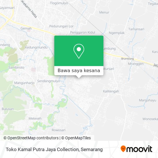 Peta Toko Kamal Putra Jaya Collection