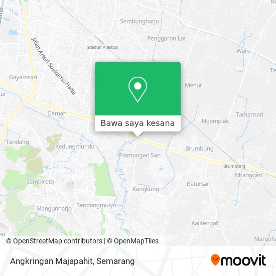 Peta Angkringan Majapahit