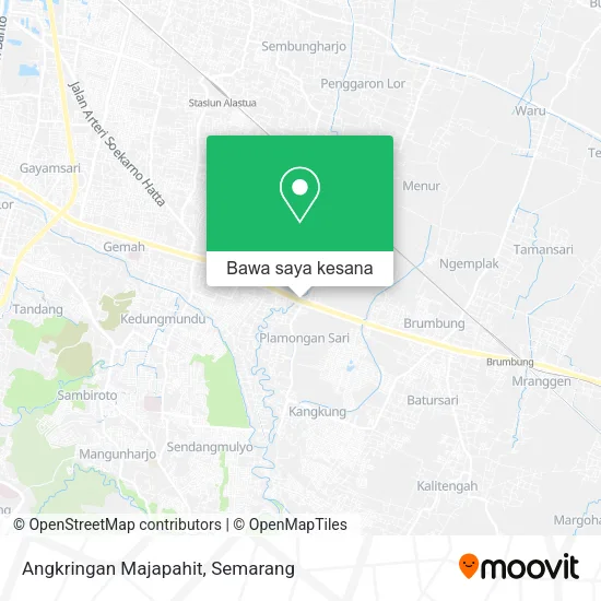 Peta Angkringan Majapahit