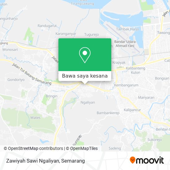 Peta Zawiyah Sawi Ngaliyan