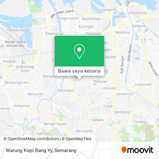 Peta Warung Kopi Bang Yy
