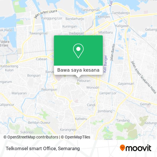 Peta Telkomsel smart Office