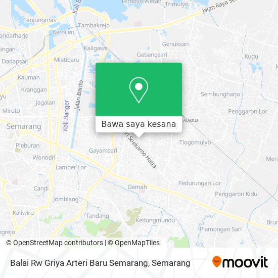 Peta Balai Rw Griya Arteri Baru Semarang