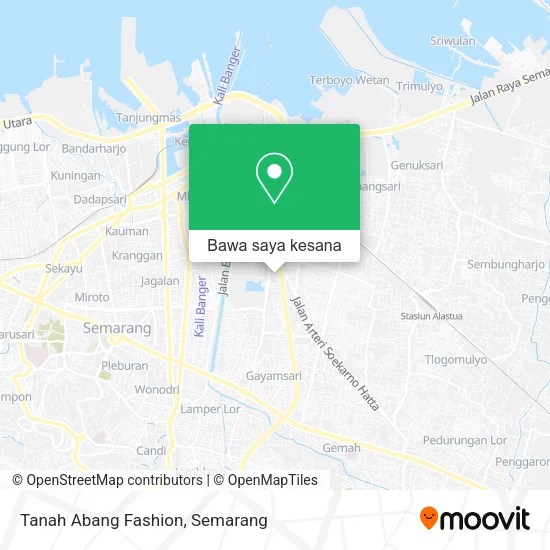 Peta Tanah Abang Fashion