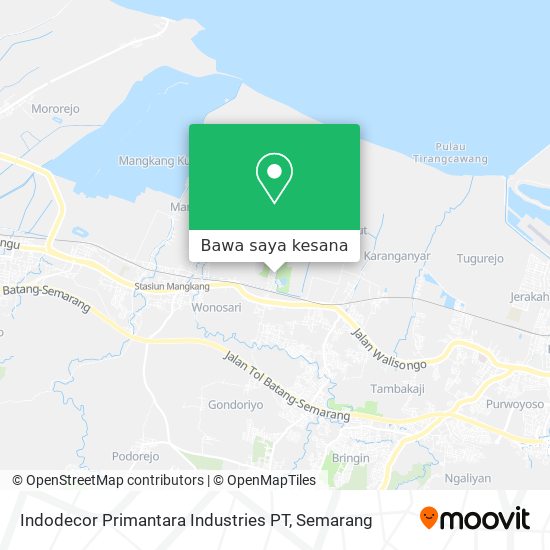 Peta Indodecor Primantara Industries PT