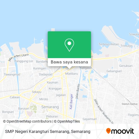 Peta SMP Negeri Karangturi Semarang