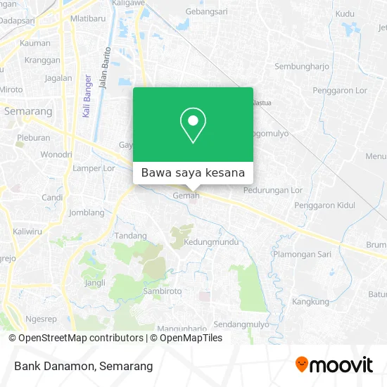 Peta Bank Danamon