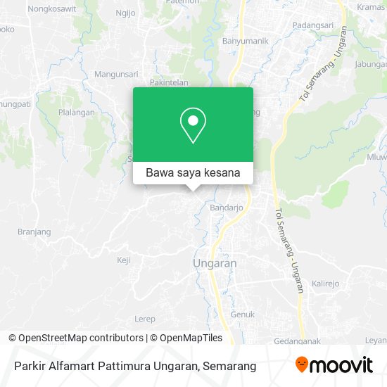 Peta Parkir Alfamart Pattimura Ungaran