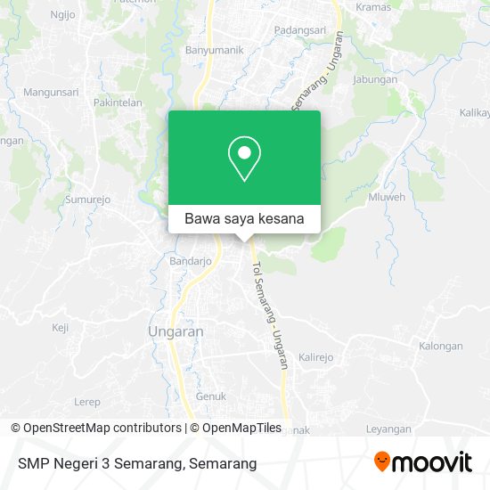 Peta SMP Negeri 3 Semarang