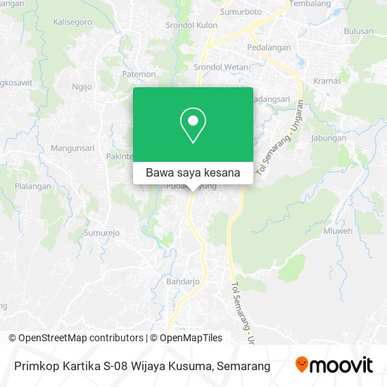 Peta Primkop Kartika S-08 Wijaya Kusuma