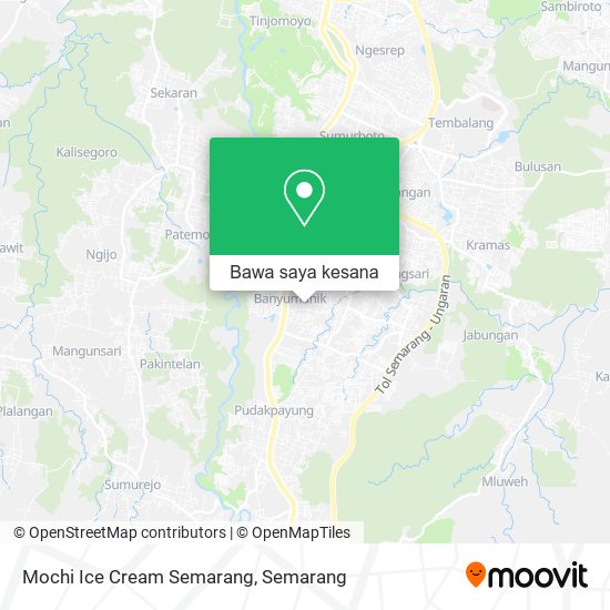 Peta Mochi Ice Cream Semarang