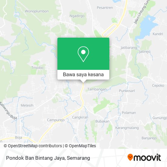 Peta Pondok Ban Bintang Jaya