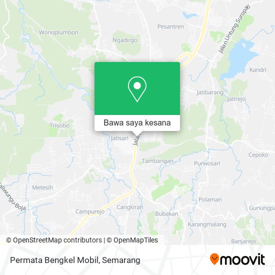 Peta Permata Bengkel Mobil