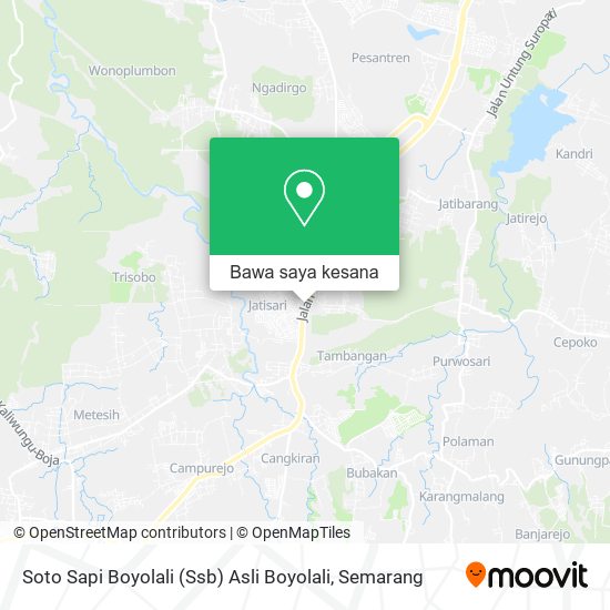 Peta Soto Sapi Boyolali (Ssb) Asli Boyolali