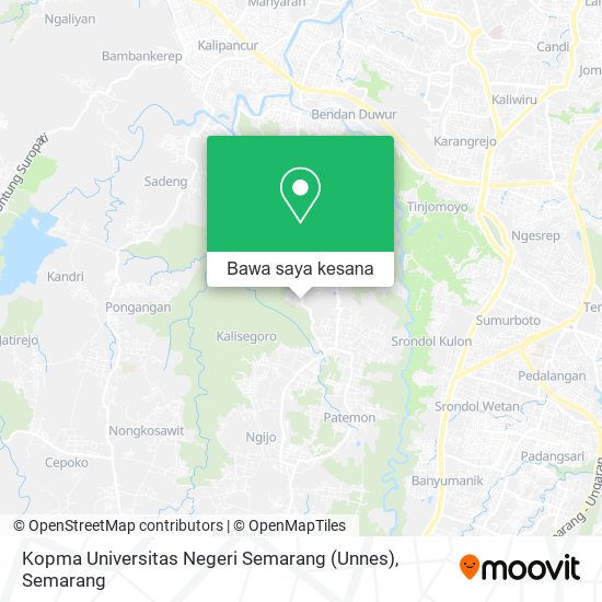 Peta Kopma Universitas Negeri Semarang (Unnes)