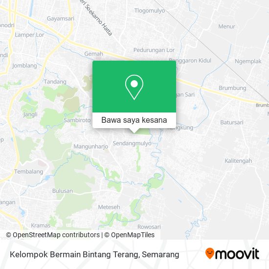Peta Kelompok Bermain Bintang Terang